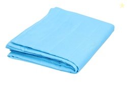 Glus Cotton Sheets For Babies (M, Blue) (224.0mm L X 20.0mm W)