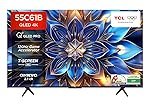 TCL 139 cm (55 inches) 4K Ultra HD Smart QLED Google TV 55C61B (Black)
