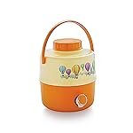 CELLO Travel Star Plastic Insulated Water Jug, 7.5 litres, Orange