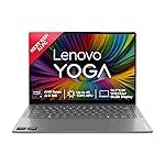 Lenovo Yoga AMD Pro 7 Ryzen AI 9 365 (32GB RAM/1TB SSD/Copilot+PC/14.5″(36.8cm)/2.8K WQXGA+OLED/120Hz/Windows11/Office Home 2024/Grey/1.54Kg), 83HN0027IN AI Laptop