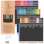 Wynhard Oil Colour Pencils Drawing Colour Pencils Colour Pencil Set Pencil Colours Colored Pencils Color Pencil Set for Coloring Book for Adults Kids Sketching Shading Beginners Pencil Coloring 72 Pcs