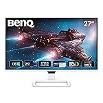 BenQ EW270Q 27″ 2K QHD 200Hz IPS Gaming Monitor | HDRi|1200:1 Contrast|1ms Response Time| 350 nits|Built-in-Speakers(5W X2)|AMD FreeSync Premium|USB-C (65 W), HDMI|Eye-Care| Game Color Mode