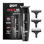 Beardo Ape-X EZ Trimmer for Men Beard | 110 Min Run Time | 7000 RPM Motor | Lithium Ion Battery | Multiple Length Settings | Durable Blades | Beard Trimmer for Gen Z