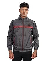 Dollar Men’s Polyester Solid Hooded Windcheater Jacket With Side Pockets and Hood