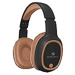 ZEBRONICS Thunder Bluetooth 5.3 Wireless Headphones with 60H Backup, Gaming Mode, Dual Pairing, ENC, AUX, Micro SD, Voice Assistant, Comfortable Earcups, Call Function (Brown)