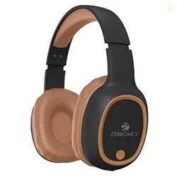 ZEBRONICS Thunder Bluetooth 5.3 Wireless Headphones with 60H Backup, G