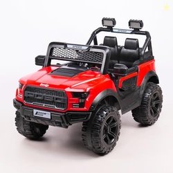 Jammbo POBO Battery Operated Premium Jeep for Kids - Ride on Toy Car w
