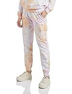 INKAST Women Women’s Cotton Ankle Length Tie-Dye Regular Fit Jogger