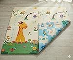 TinyPlay Dino ABC Reversible Baby Play Mat for Floor, Baby Playmate for 0â3 Years, 0.6 cm Thick Waterproof Playing Mat for Kids & Toddlers, 6.5 x 5 ft