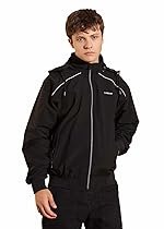 Dollar Men’s Polyester Solid Hooded Windcheater Jacket With Zipper Pockets and Detachable Hood
