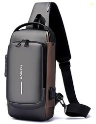 TEKCOOL Sling Bag for Men Stylish Crossbody Backpack for Men & Women,