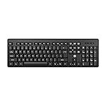 HP K160 Wireless Keyboard/Quick Comfy accurate/12 Fn Shortcut Keys/Plug and Play USB/ 3 Years Warranty