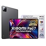 XIAOMI Pad 7 Nano Texture Display [Smartchoice] | Snapdragon 7+ Gen 3| 3.2K Display (28.44 cm /11.2″) Tablet| 12GB, 256GB| Anti-Reflective| Anti-Glare| HyperOS 2| Dolby Vision Atmos | Graphite Grey