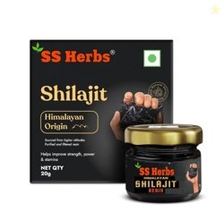 SS Herbs Pure Organic Himalayan Shilajit Resin for Men & Women | Authe