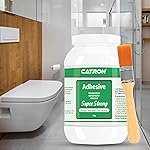 Catron Waterproof 2 Crack Seal Agent StrongStrong Roof Water Leakage Solution,Transparent Waterproof Glue 600 gm with Brush for Roof water Leakage, Glass Waterproofing, Pipes, Walls Cracks
