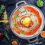 SOLARA Cast Iron Tawa for Dosa 12″ Inch(30 Cm), Tawa for Dosa, Uthappam, Roti, Chapati, Naan, Gas&Induction Friendly, Dosa Tawa Cast Iron, Cast Iron Cookware,Black