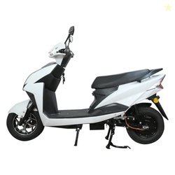 Green Invicta Low Speed Electric Scooter Non RTO 40KM Range White with