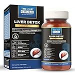 The Old Natural Liver Detox Supplement Milk Thistle with Kalmegh | Natural Body Detox & Digestive Enzymes – Fatty Liver Care | Natural Detoxification Formula – 60 Veg Tablets