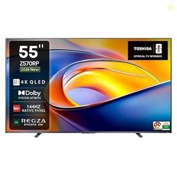 TOSHIBA 139 cm (55 inches) Z570RP Series 4K Ultra HD Smart QLED TV 55Z