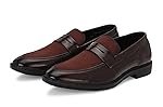 Massari Men’s PU Leather Moccasin Formal Shoes