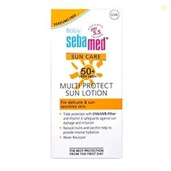 Sebamed Baby Sun Lotion|pH 5.5|Triple Protection from UV rays|Water &
