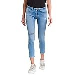 Spykar Women’s High Rise Mid Wash Lycra Super Skinny Fit Jeans