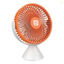 Portronics Aero Breeze Portable table Fan 178mm, USB Rechargeable Fan,