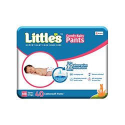 Little's Premium New Born Baby Diaper Pants Style (NB) | Upto 5 kg | 4
