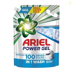 Ariel Power Gel Liquid Detergent for Top Load & Semi Auto  4kg | Remov