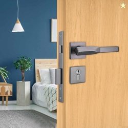 Godrej Mortise Lock|Handle Lock Set for Main & Bedroom Door|HDH 08 Ros