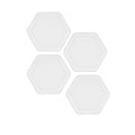 Philips Hexastyle 5-watt Downlighter(Natural White), Pack of 4 | Cutout – 3 inch | Panel Light for False Ceiling