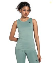 Puma Women's Solid Regular Fit T-Shirt
