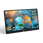 GEONIX 15.6 Inch Full HD, True IPS, Ultra Slim, 100% sRGB, 2 Inbuilt Speakers with Foldable Kickstand Portable Monitor, Black (1 Year Warranty)