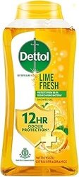 Dettol Lime Fresh Body Wash and Shower Gel for Women and Men, 250ml |