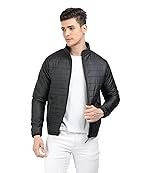 Scott International Winter Puffer Jacket | Mens Nylon Quilted standard length | Bomber Full Sleeve Monsoon | Lightweight Winter Wear Mens Jacket