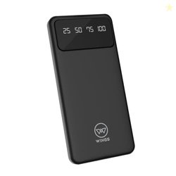 Wings Hyper Charge 10000mAh Power Bank,20W Powerbank Fast Charging,Dua