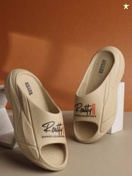 KILLER Men Slides(Beige , 6)