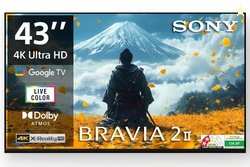 Sony 108 cm (43 inches) BRAVIA 2M2 Series 4K Ultra HD Smart LED Google