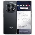 REDMI Note 15 5G (Black, 8GB RAM 256GB Storage) | 108MP OIS Camera | Snapdragon 6 Gen 3 | 17.2cm Tough Curved AMOLED Screen | Segmentâs Slimmest Phone | 5520mAh Si/C Battery | 45W Fast Charging