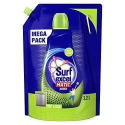 Surf Excel Matic Top Load Liquid Detergent 2+2 L|| Specially designed