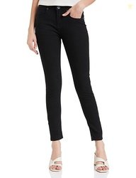 Amazon Brand - Symbol Women's High Rise Cropped Length Stretchable Ski