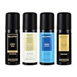 Bella Vita Luxury Unisex Body Perfume Gift Set | Deodorant for Men & Women | Pack of 4 x 50ml | No Gas Deo for Man and Woman | Long Lasting Fragrances with Lemon, Blackcurrant, Lavender & Bergamot
