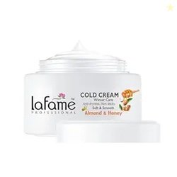 Lafame Cold Cream (Honey & Almonds) II Deep Nourishing Moisturizer for