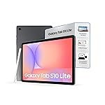 Samsung Galaxy Tab S10 Lite with AI, S Pen in-Box, 27.7 cm (10.9 Inch) Display, Object Eraser, 90Hz Refresh Rate, Pre Loaded Pro Apps, IP42 Rating, 6GB RAM, 128GB Storage, Wi-Fi + 5G Tablet, Gray