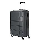 Kamiliant American Tourister Cabin Harrier 56 Cms Small Polypropylene (Pp) Hard Sided 4 Wheeler Spinner Wheels Luggage Suitcase (Grey)