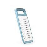 Ganesh Swift Stainless Steel Flat Vegetable Grater for Cheese, Potato, Carrot and Slicer with Non-Slip Base, Dishwasher Safe