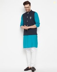 Even Single-Breasted Waistcoat with Welt Pockets