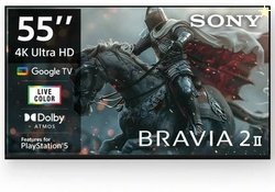 SONY BRAVIA 2 II 138.8 cm (55 inch) Ultra HD (4K) LED Smart Google TV