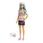 Barbie Makeup Artist Doll with Teal Hair and Career-Themed Accessories Like Palette and Brush
