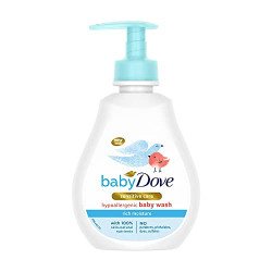 Baby Dove Rich Moisture Hair to Toe Baby Wash 200 ml, No Tears Body Wa